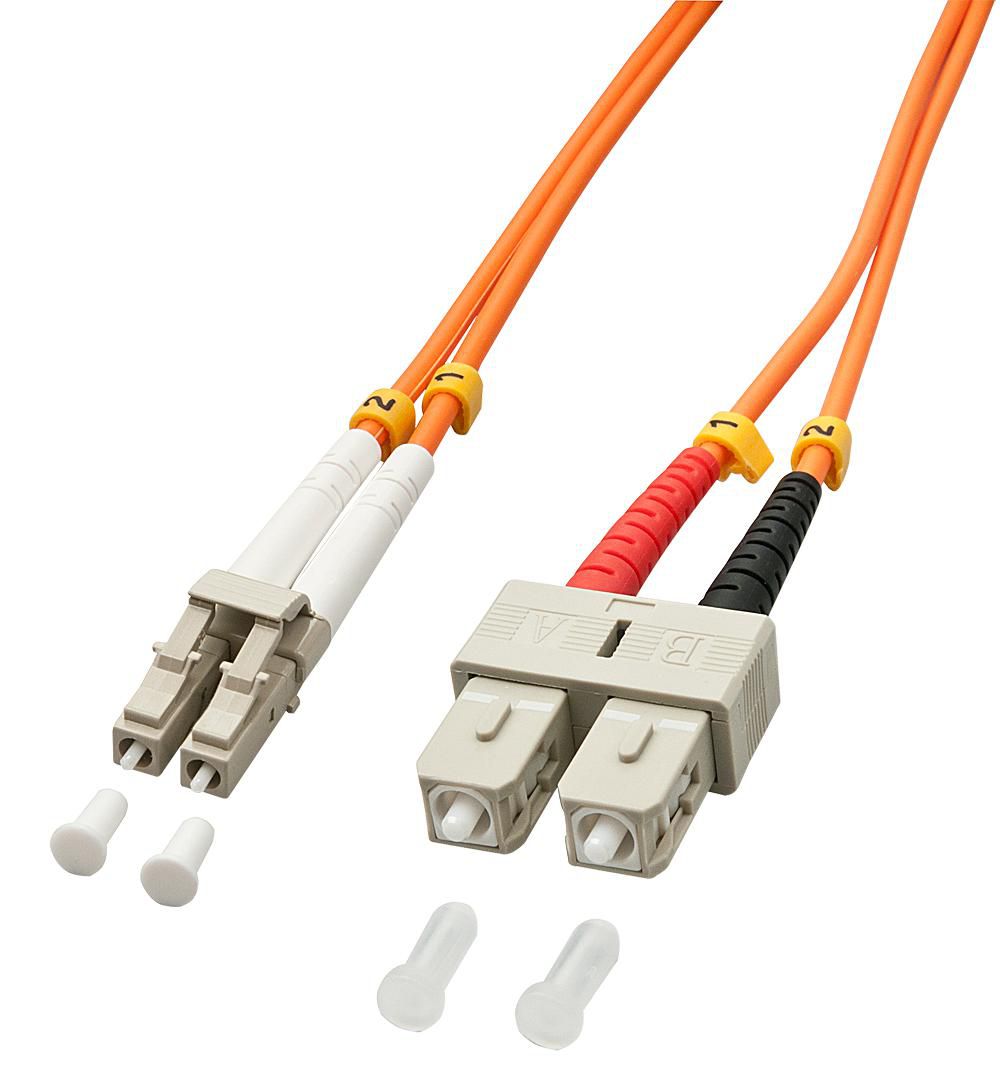 Lindy 46990 W128457209 Fibre Optic Cable LC  SC 