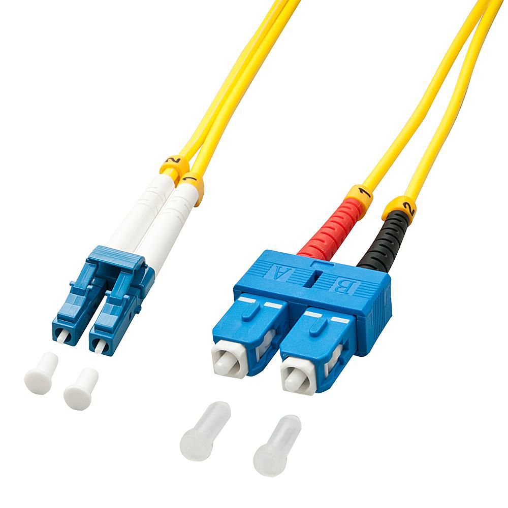 Lindy 47470 W128457330 Fibre Optic Cable LCSC, 1m 