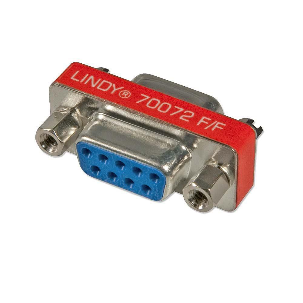 LINDY Mini-Adapter 9 pol. Sub-D-Kupplung an Sub-D-Kupplung
