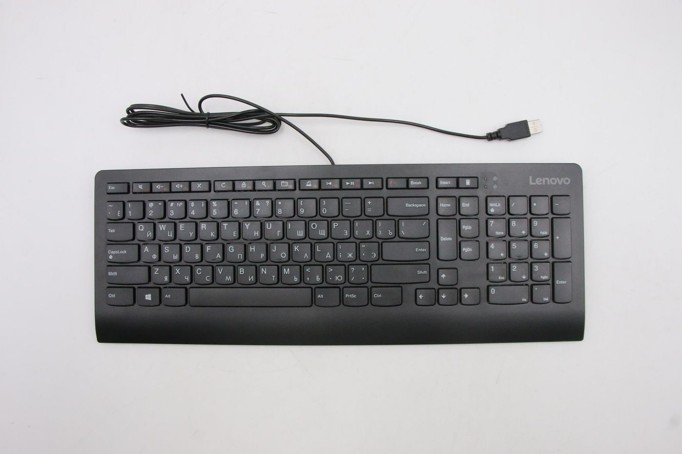 Slim USB keyboard for Lenovo - 00XH518