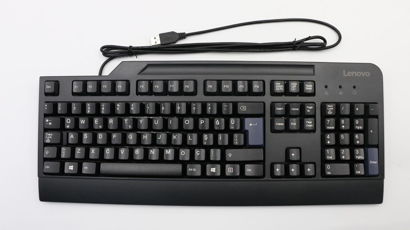 Wired USB keyboard with - 00XH574