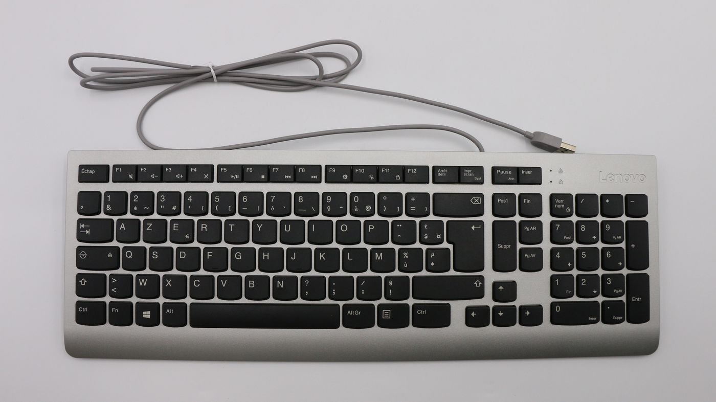 USB Keyboard Silver French - 00XH955