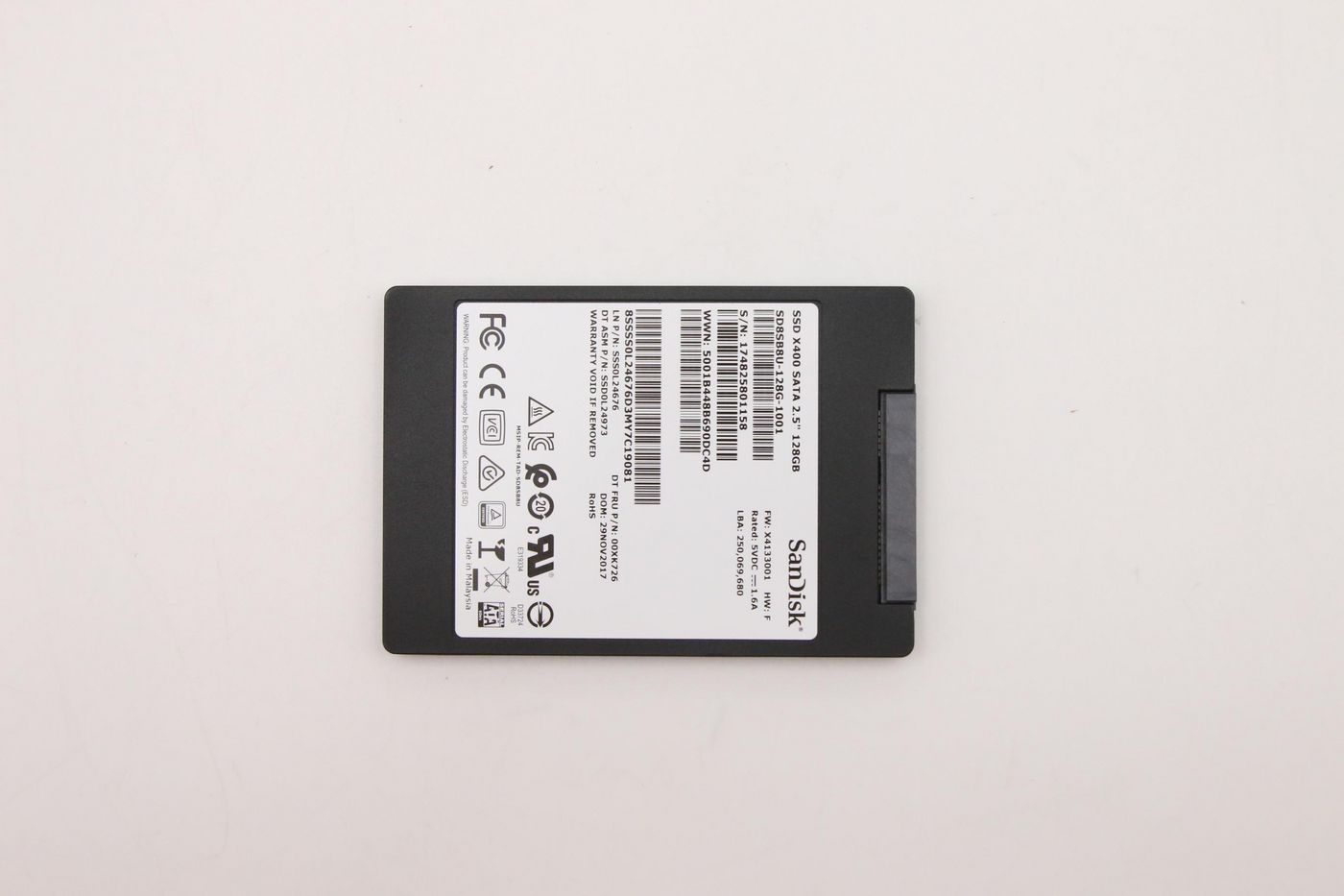 128GB 2.5-inch SATA3