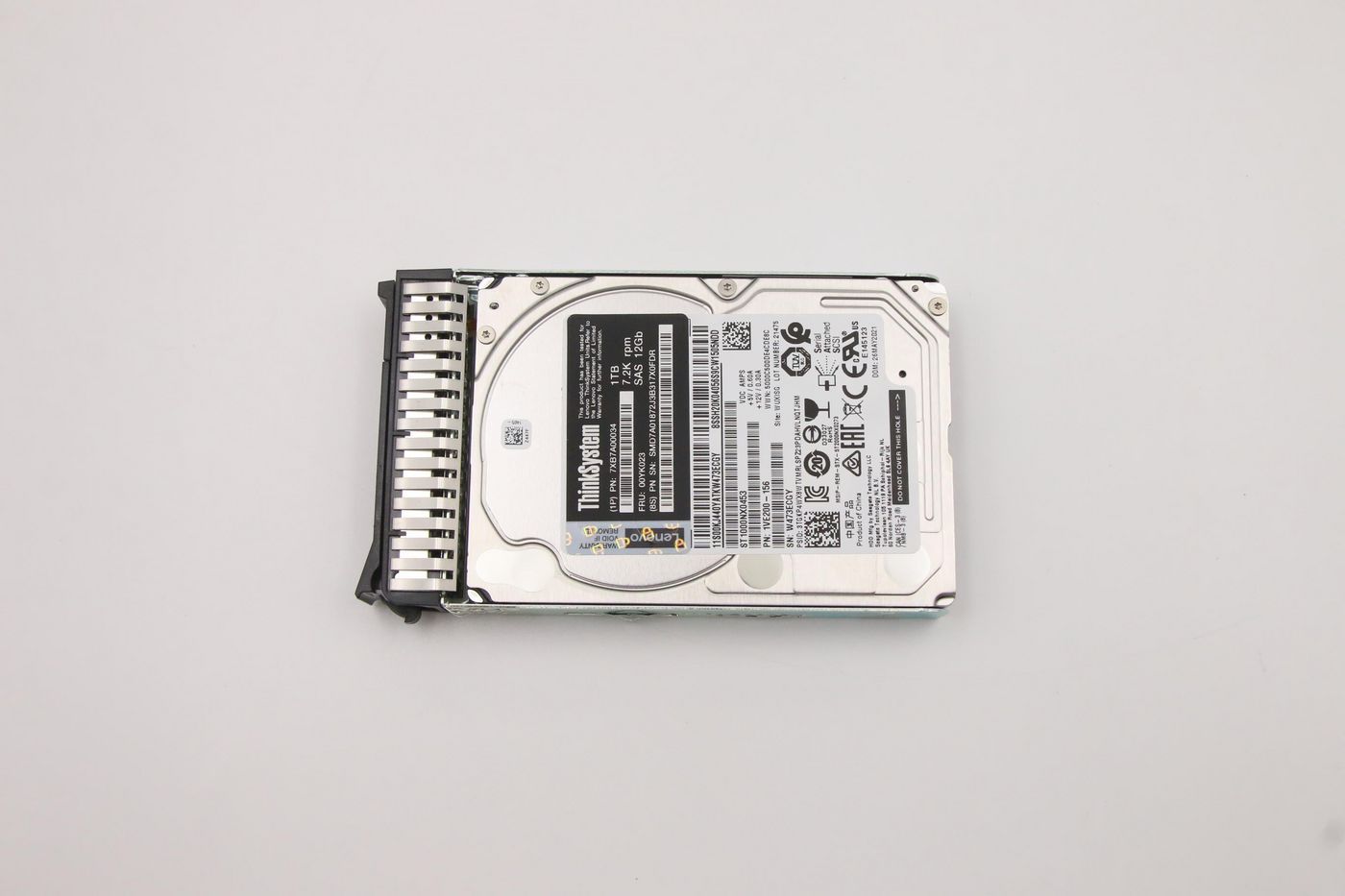1TB 2.5" Hot Swap SAS HDD, - 00YK023