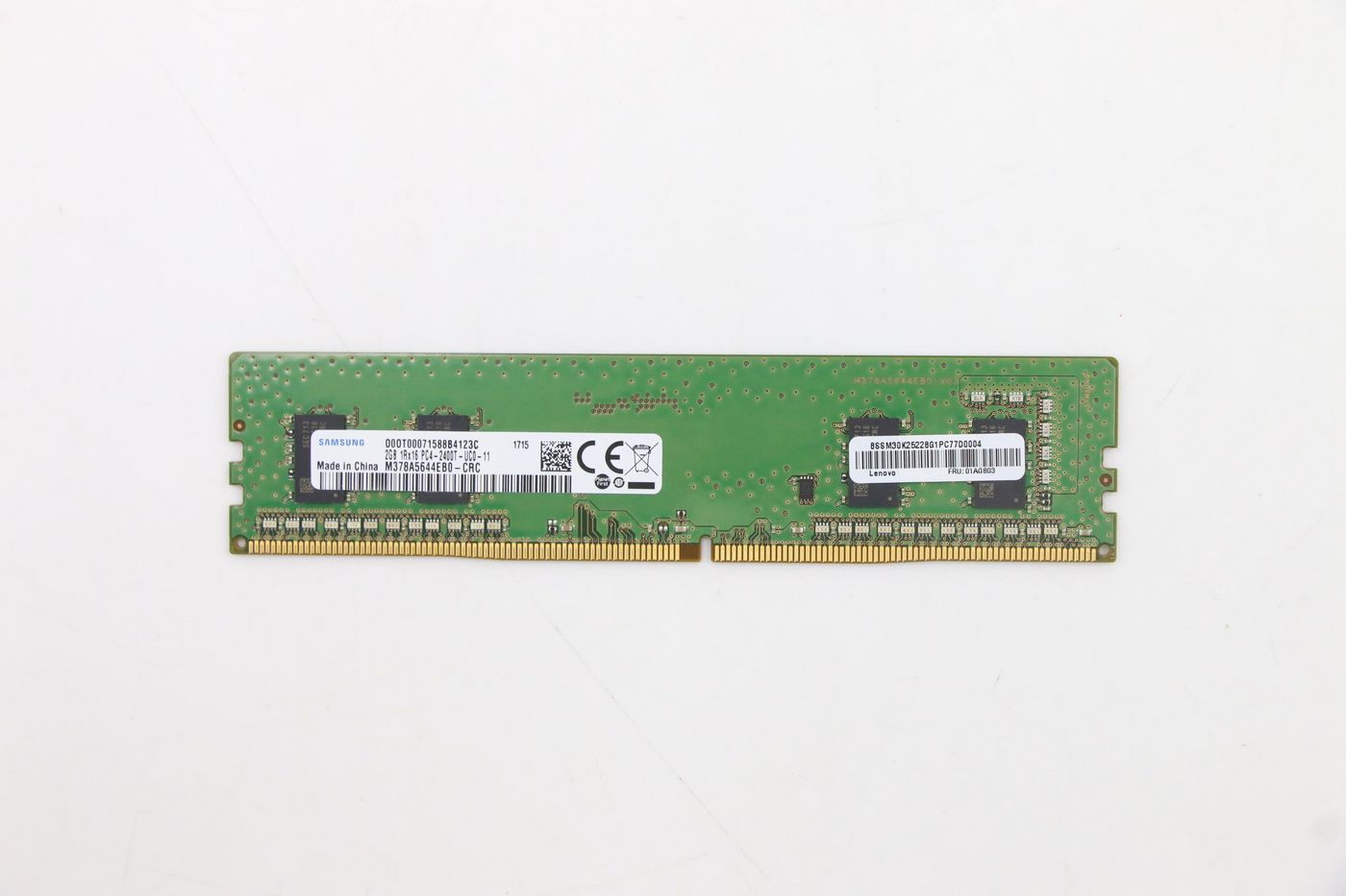 Lenovo 01AG803 W127043148 MEMORY UDIMM 2GB DDR4 2400 