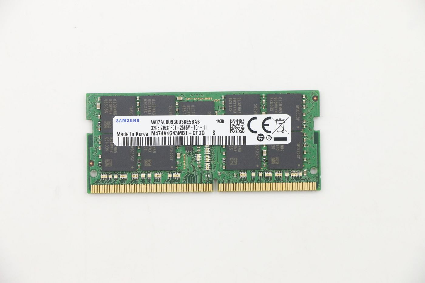 Lenovo Memory 32GB DDR4 2666MHz ECC So-DIMM