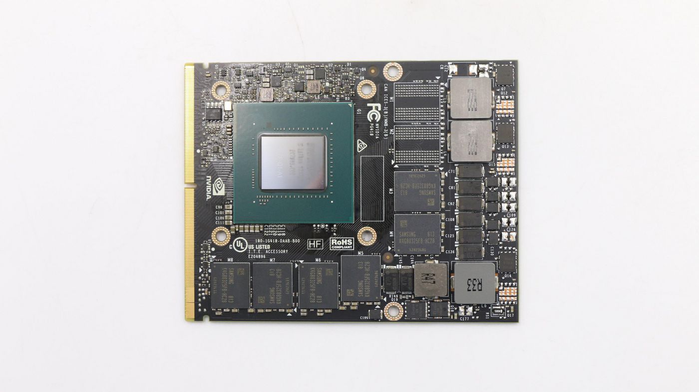 01AV355, Lenovo MXM graphics card with NVIDIA Quadro P3000