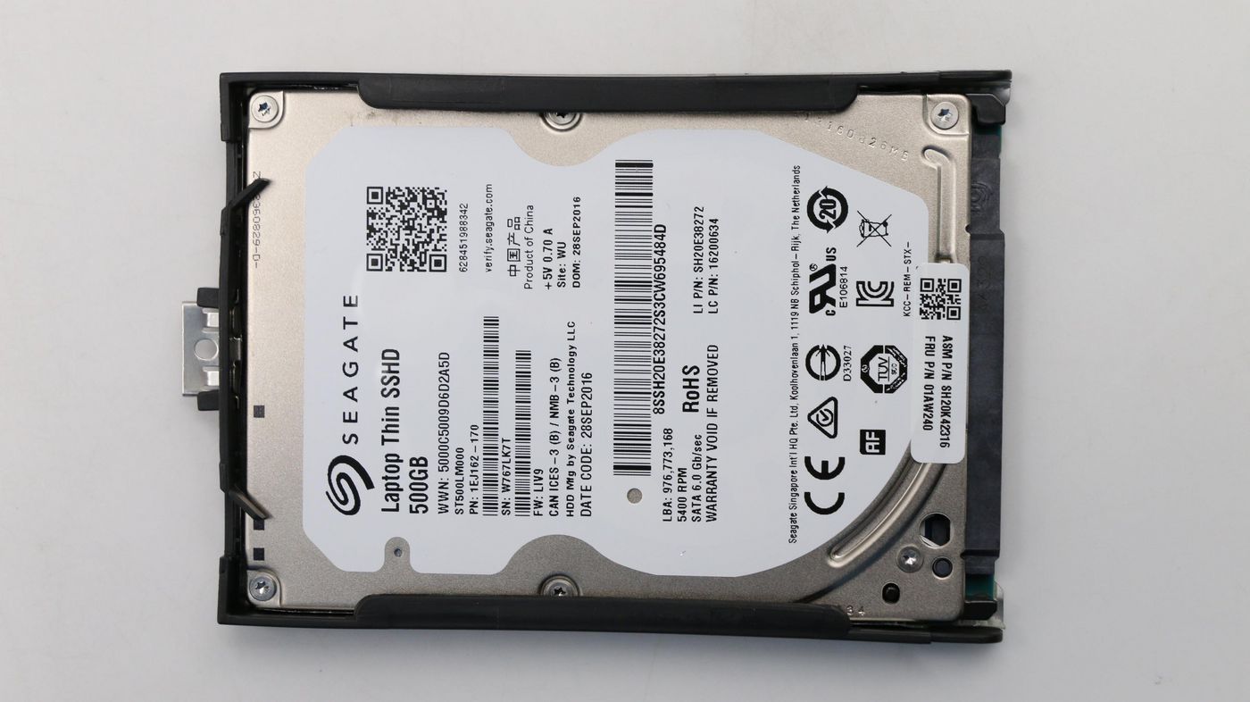 SSHD 500GB 5400 9.5mm SATA