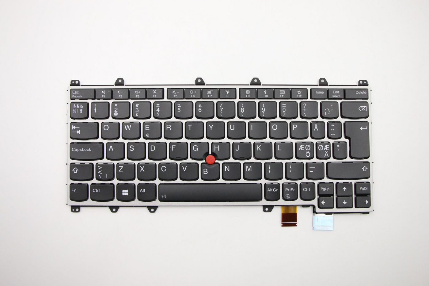 Keyboard KB SLV Chicony Nordic - 01EN385