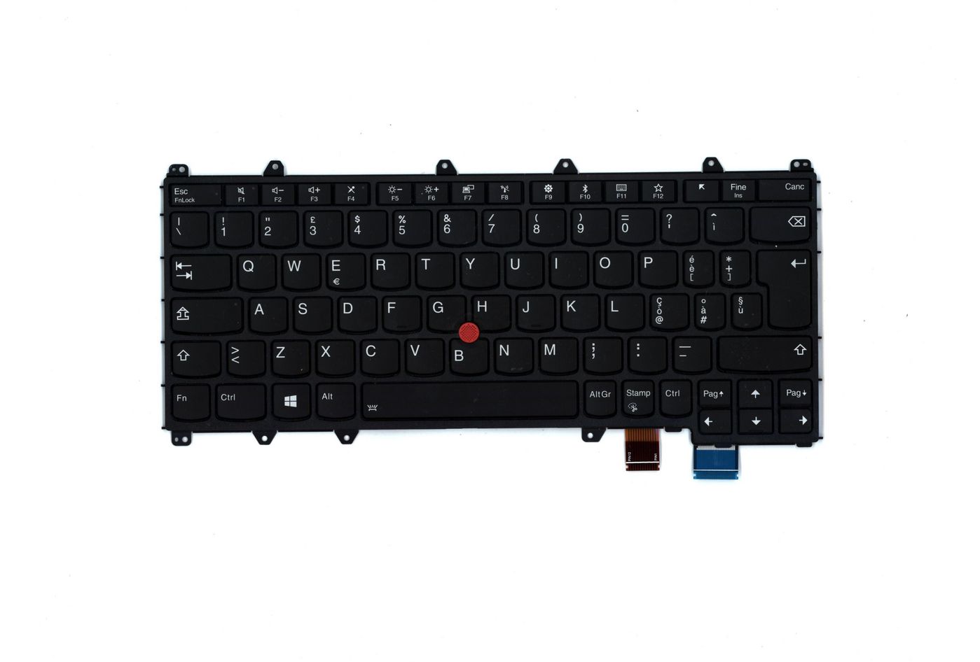 Backlit Italian keyboard for