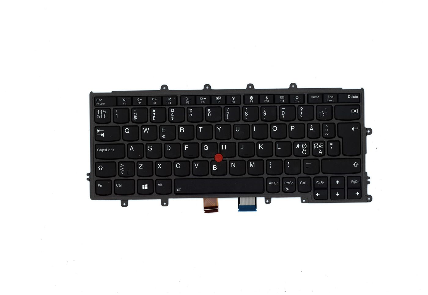 Nordic layout keyboard for