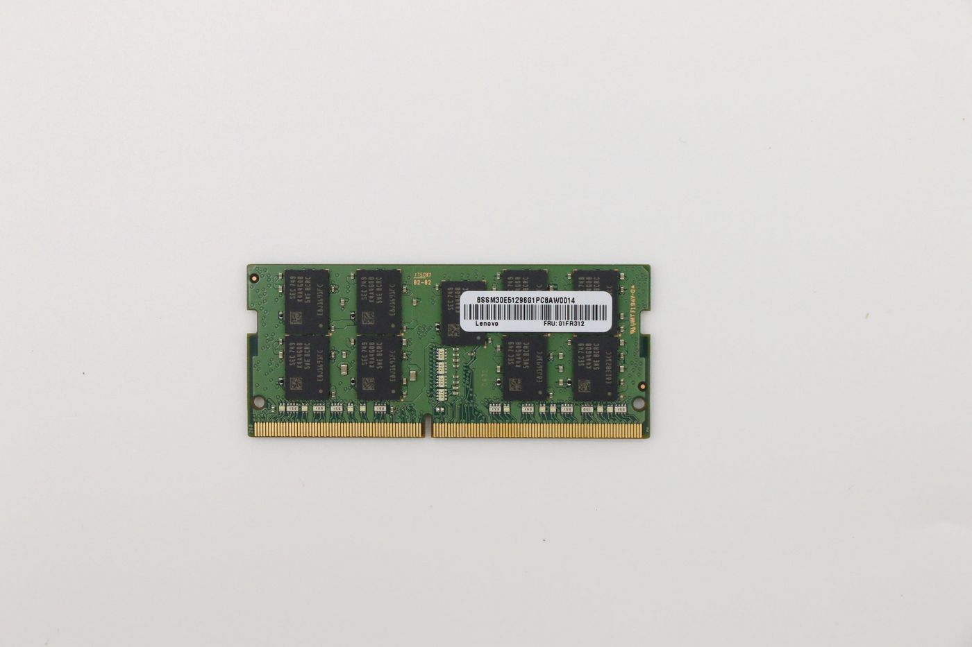 8GB DDR4 ECC SODIMM memory - 01FR312