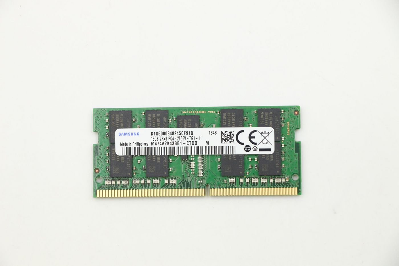 16GB DDR4-2666 ECC SODIMM - 01FR319