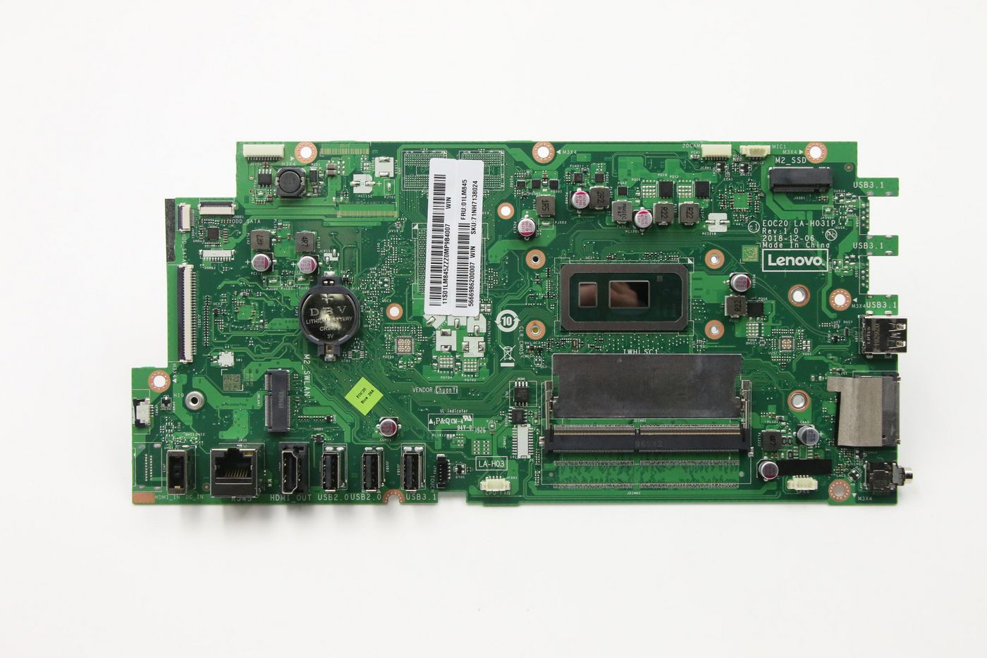 Motherboard Intel WHL-U - 01LM845