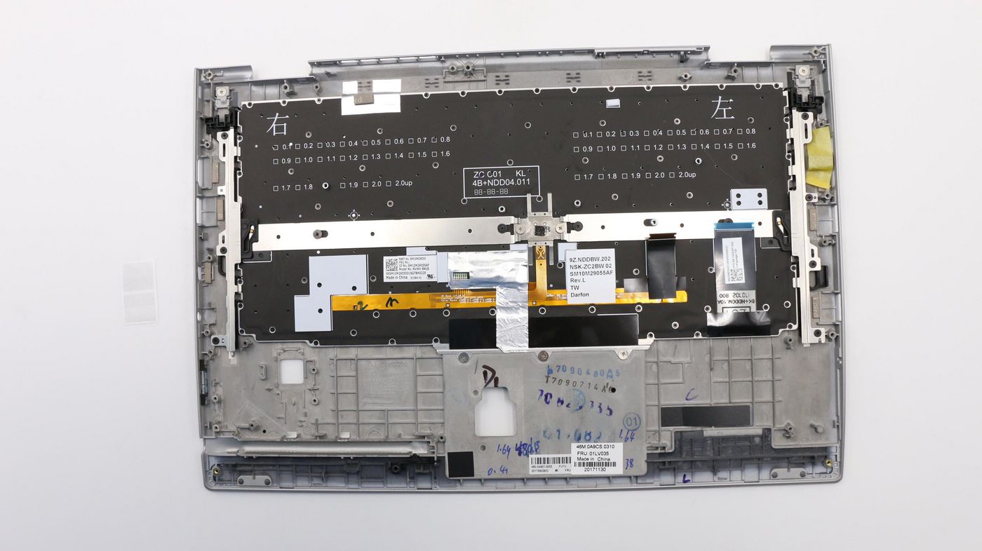 C-Cover keyboard component - 01LV035