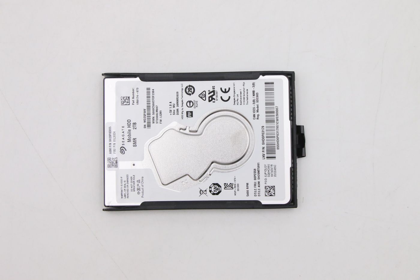 LENOVO HDD, 2TB, 5400, 7mm, ST,