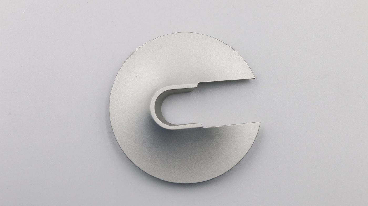 C4 Silver mechanical hinge - 01MN251