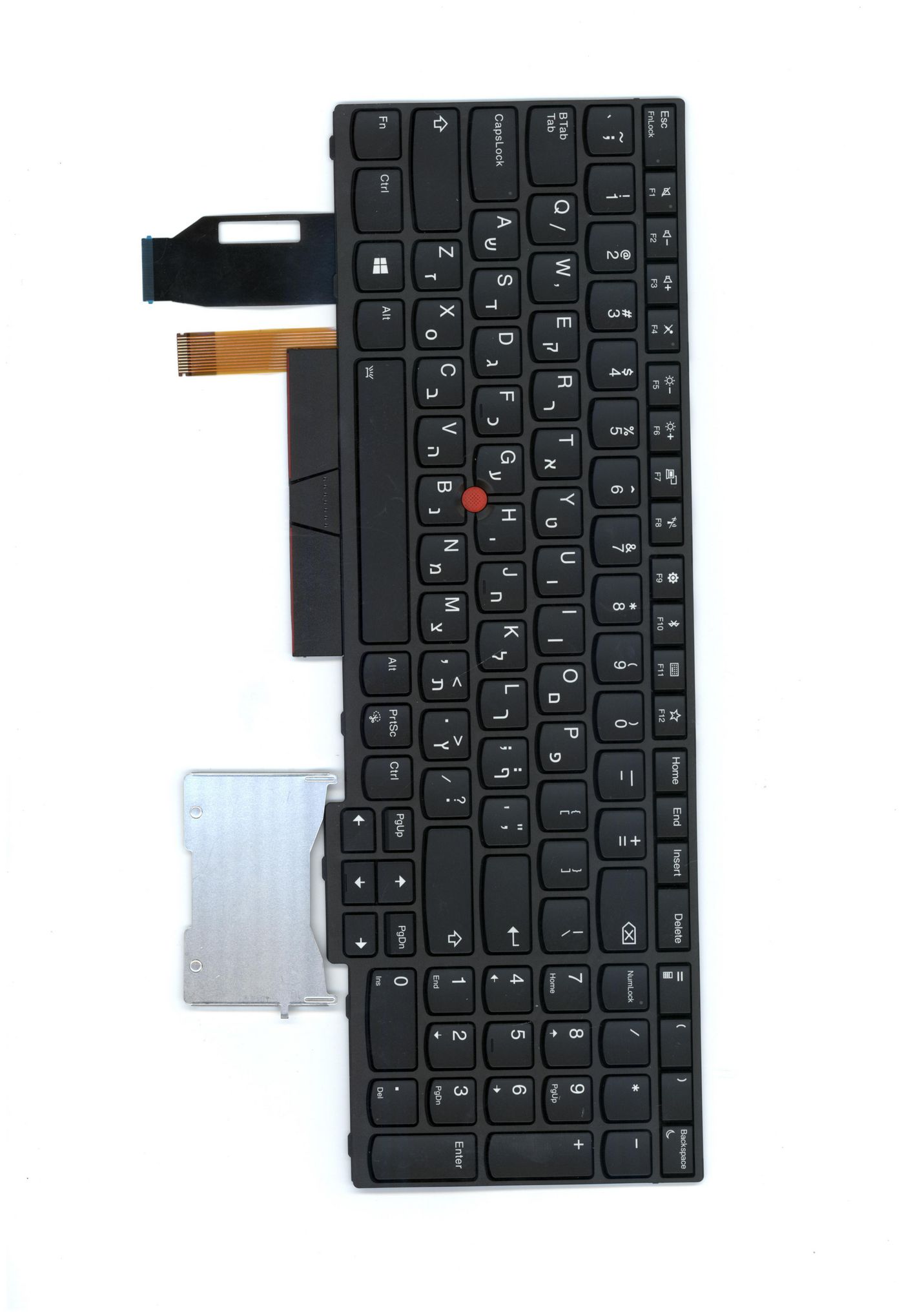FRU CM Keyboard w Num ASM BL ( - 01YP614