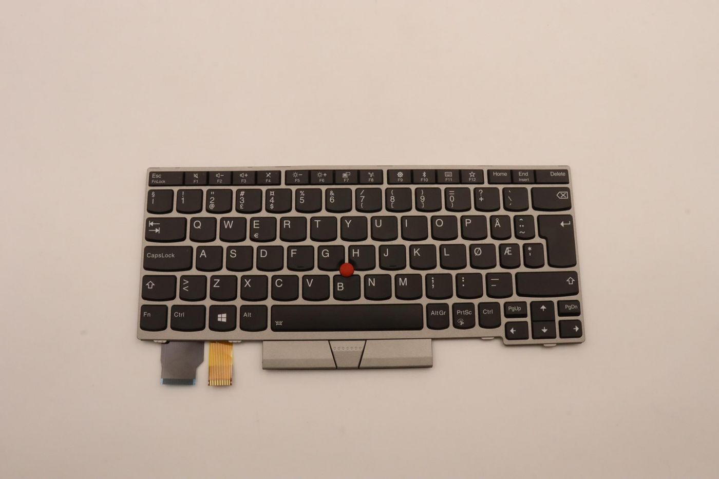 Keyboard BL Silver Norwegian - 01YP860