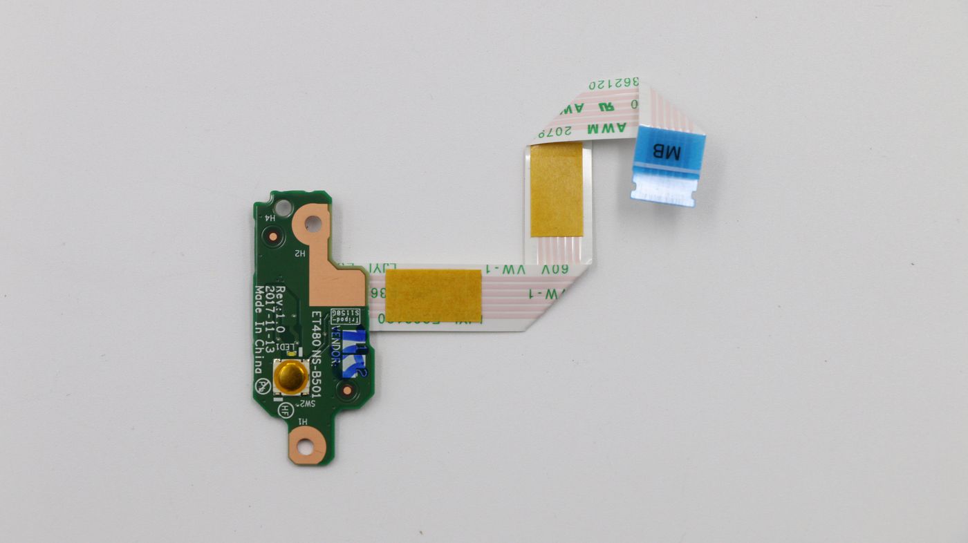 Power Button Card for Lenovo - 01YR507