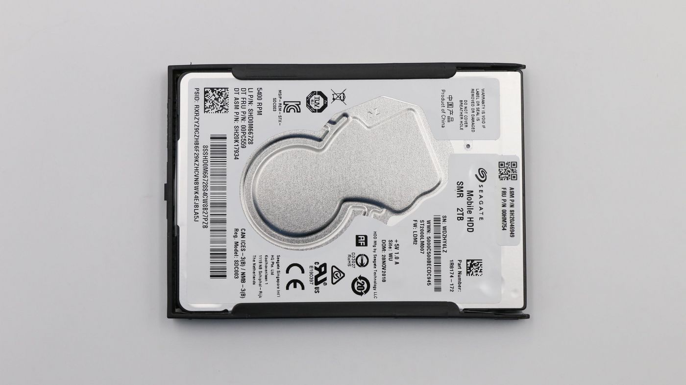 2TB 2.5-inch SATA mechanical - 00HM754