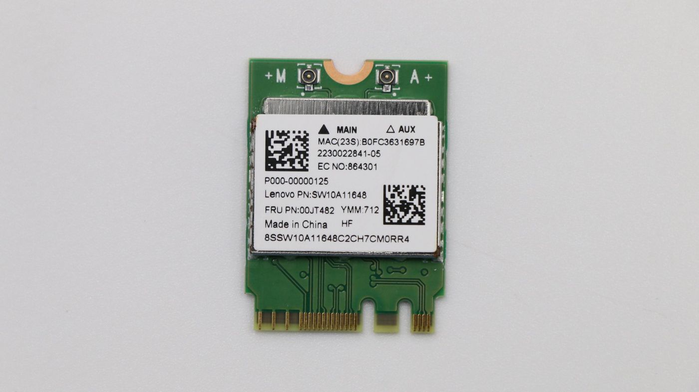 Wireless LAN adapter 802.11ac - 00JT482
