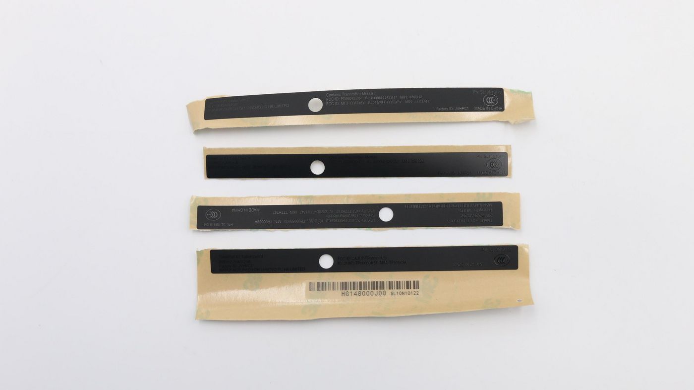 FCC EU compliance label kit - 00NY842