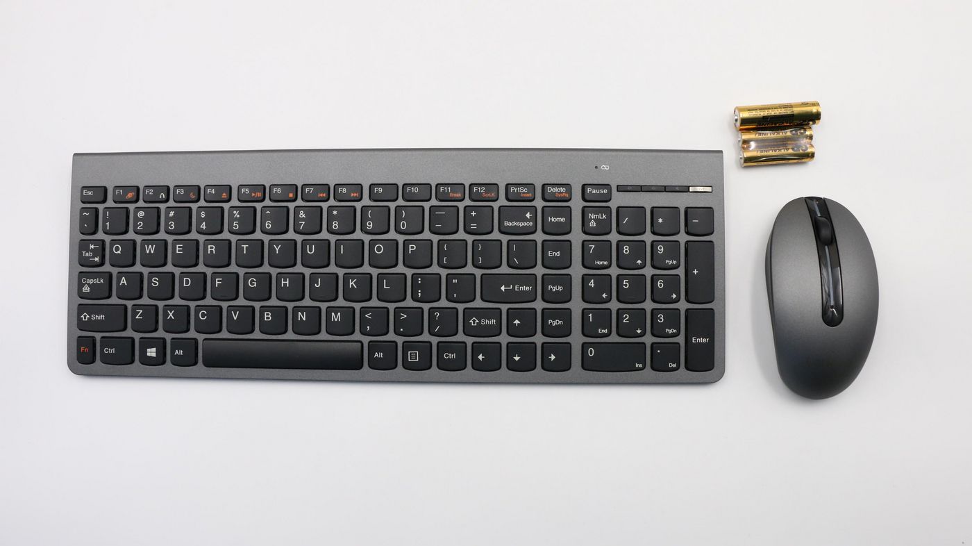 Lenovo Keyboard MOUSE Liteon SB8861 Iron Grey US