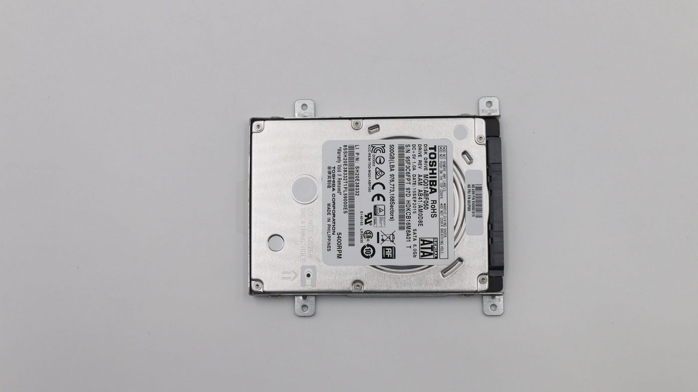 HDD_ASM HDD 500G 5400 7mm TOS - 00UP083