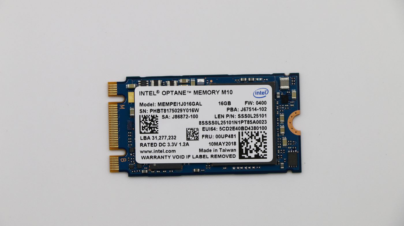 16GB M.2 2242 PCIe NVMe SSD