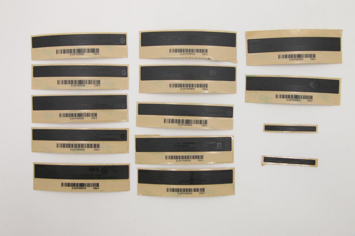 GEO Label Kit for ThinkPad - 02DA144