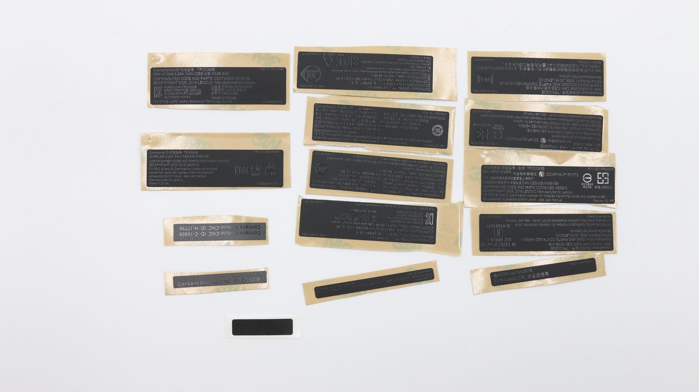 LABEL Kits Finn AMD - 02DL771