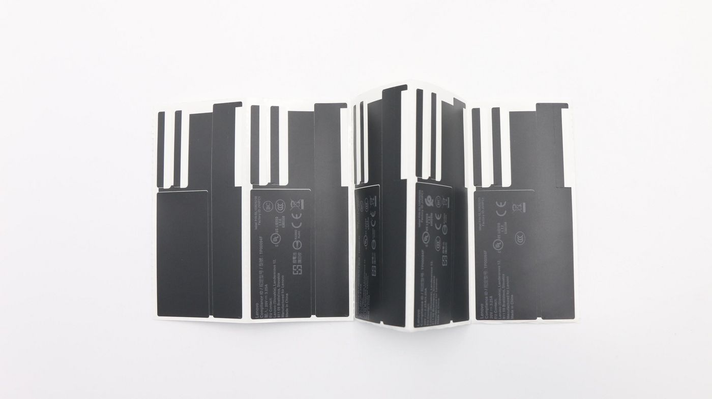 AMD SYSTEM label, Black - 02DM388