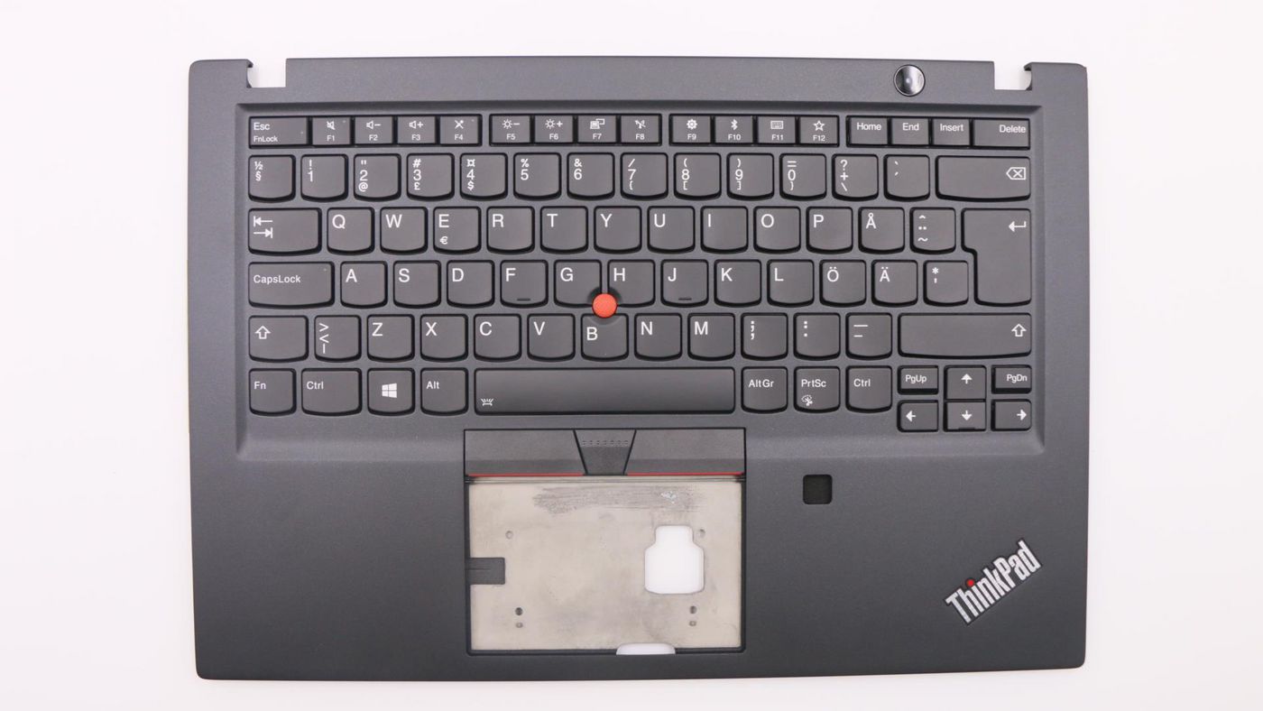 LENOVO TopCover with Keyboard Swedish/Finnish w/ Backlit and (02HM301)