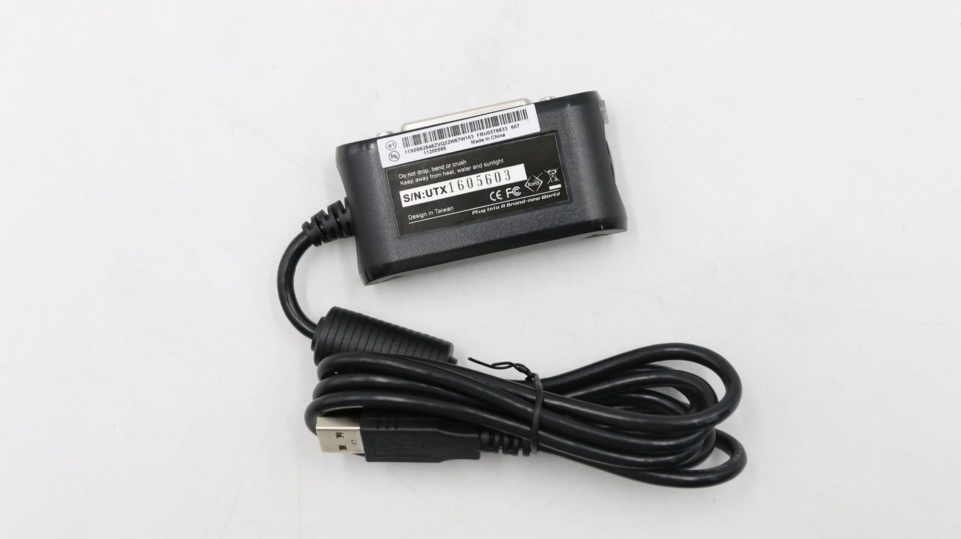 Lenovo 03T6633 Cable USB to Parallel Port 