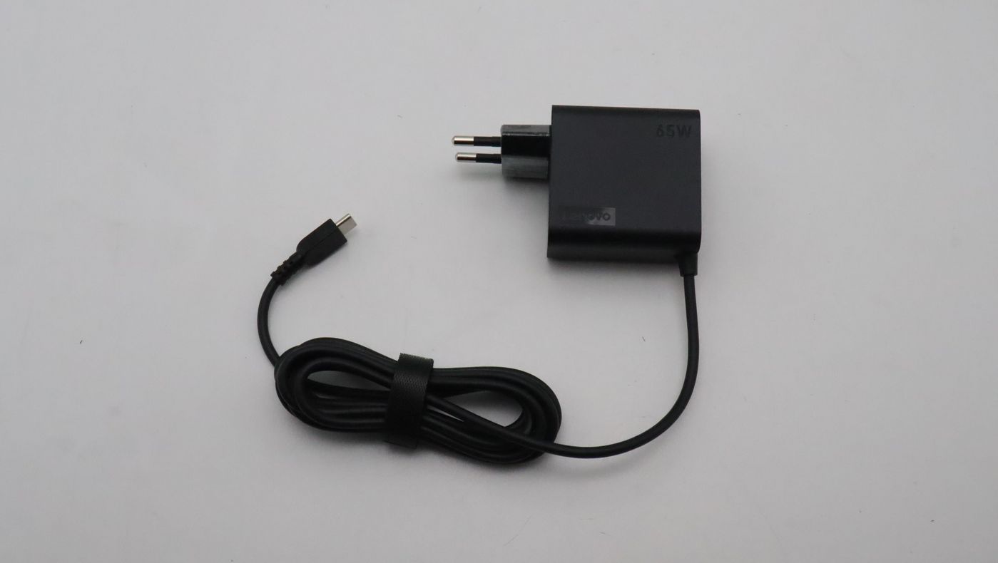LENOVO 5A11J75649 USB-C Netzteil 65 Watt EU Wallplug abgerundete Bauform