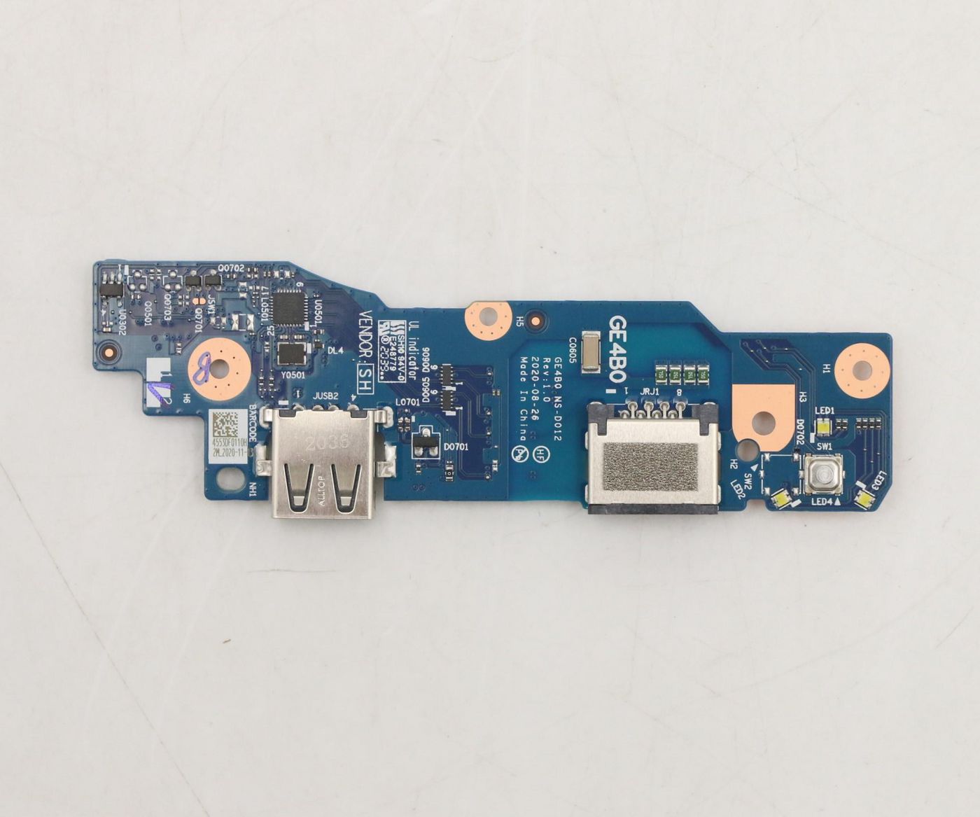 USB board for Lenovo systems
