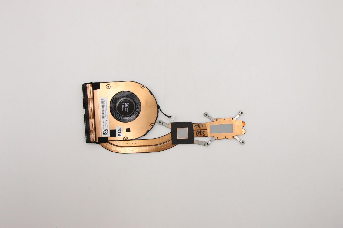 Lenovo 5H40W36704 W125793991 CPU heatsink with fan for 