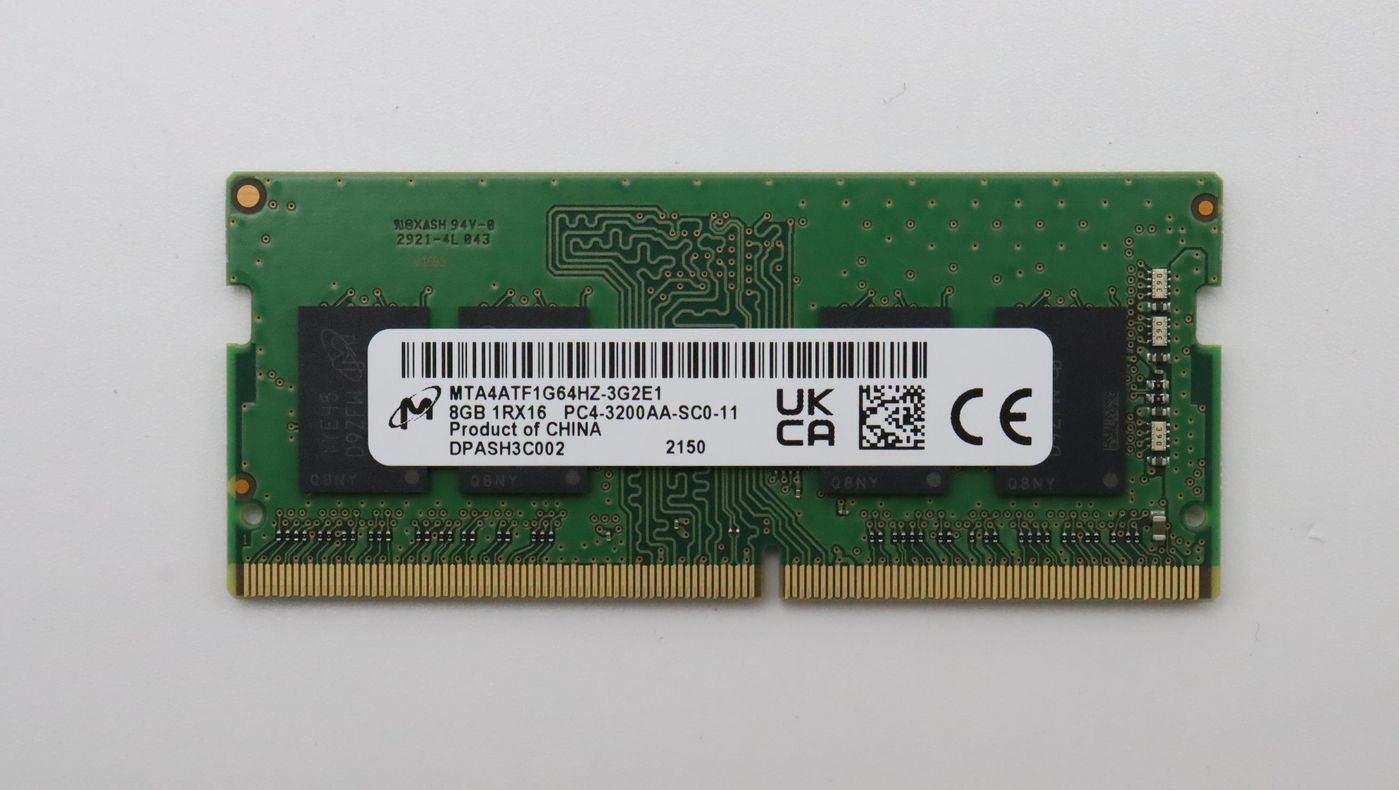 LENOVO SODIMM,8GB, DDR4, 3200 ,Micron