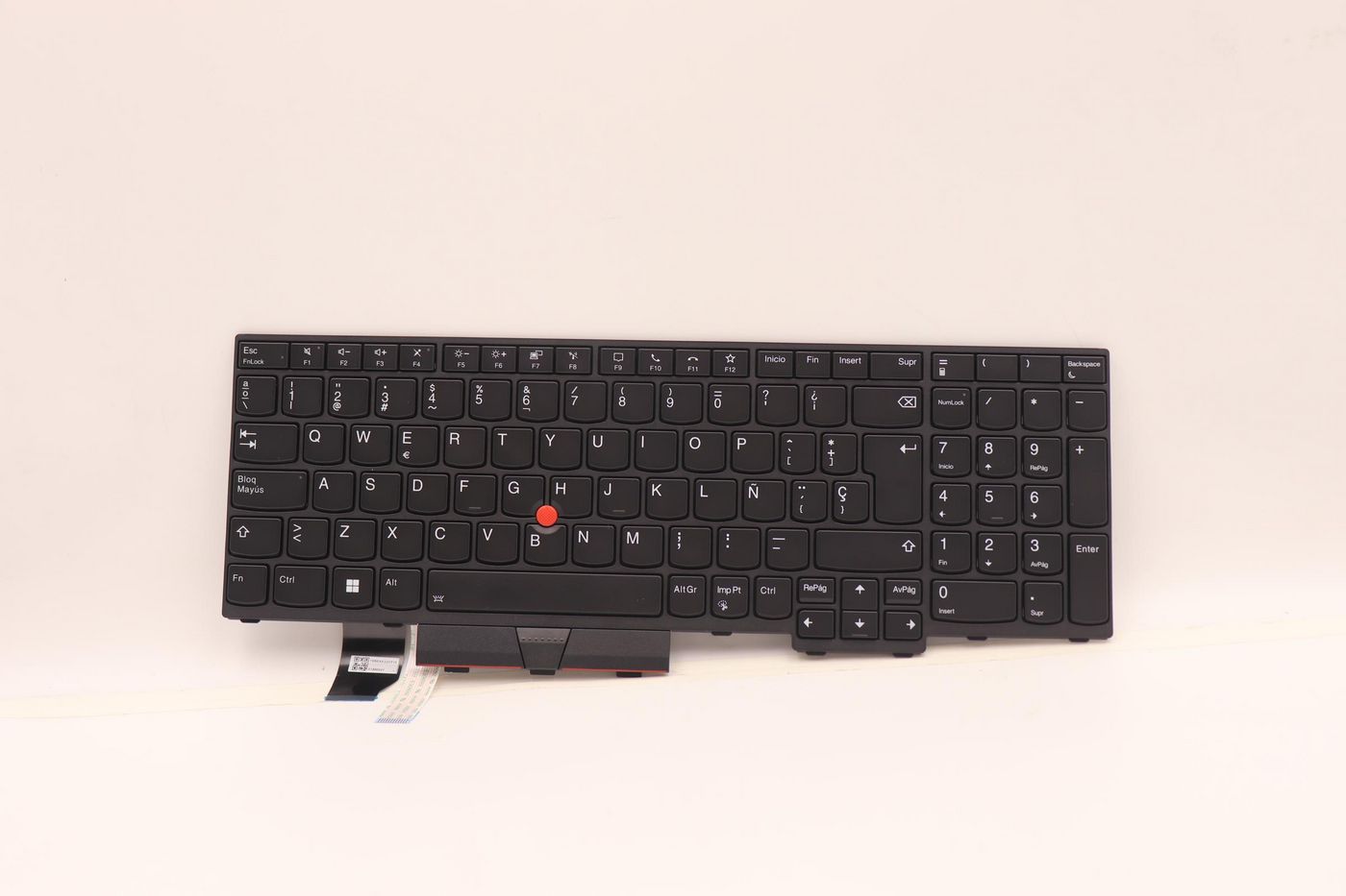 Spanish layout keyboard with
