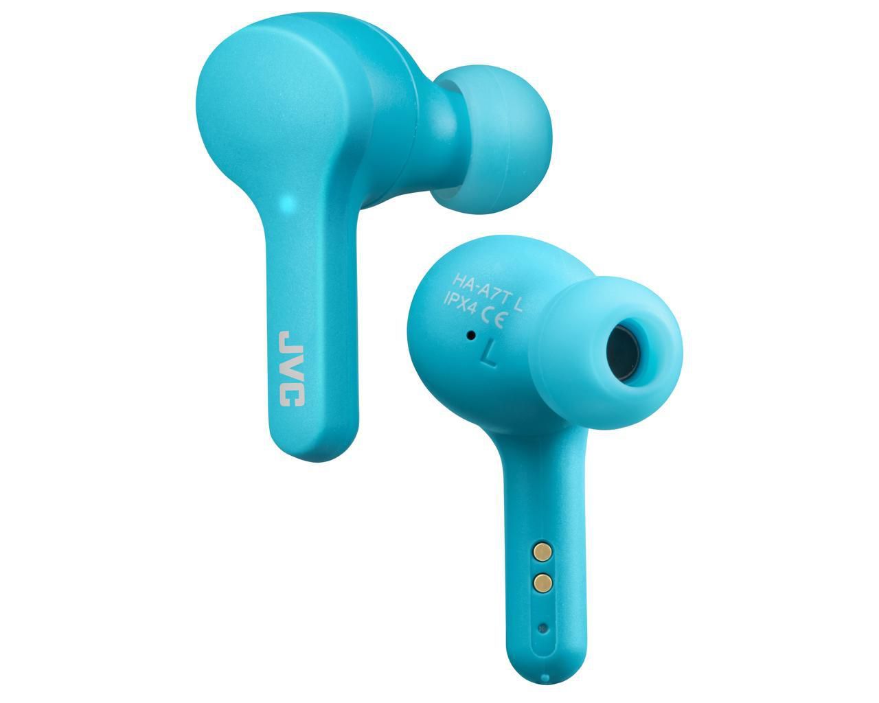 JVC HA-A7TANU Bluetooth earphones  blu