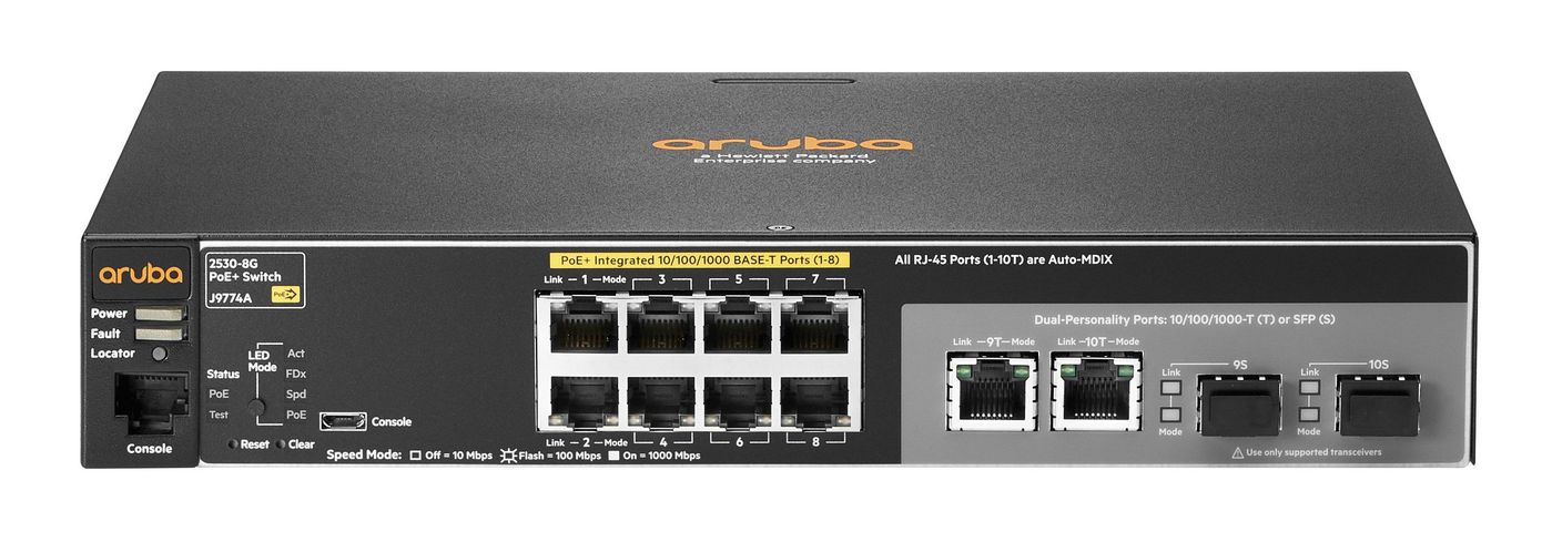 2530-8G-PoE+ Switch