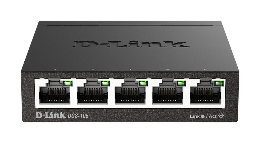D-Link DGS-105E DGS-105/E 5-port Gigabit Switch 