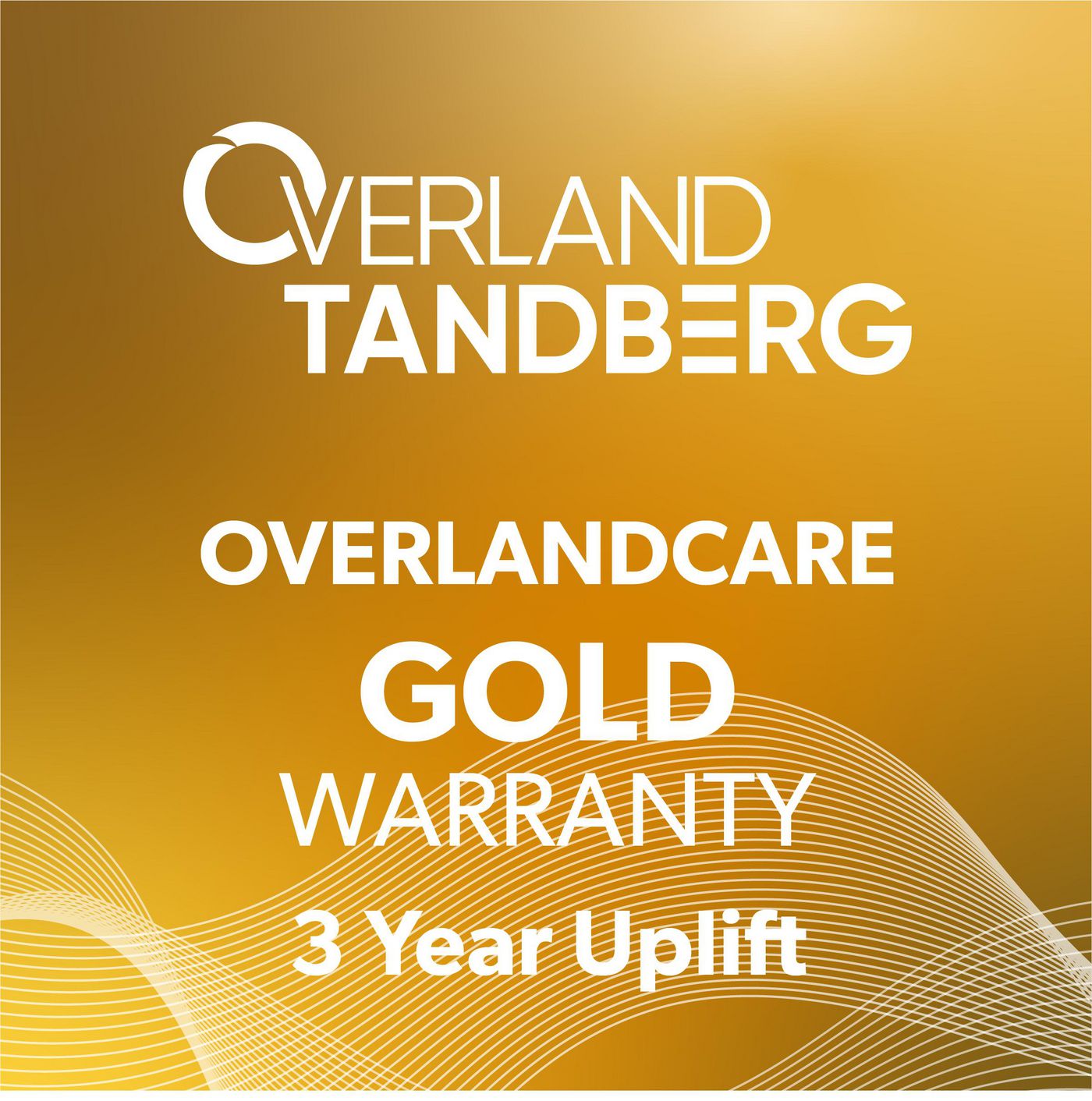 TANDBERG OverlandCare Gold - erweiterte Servicevereinbarung (Uplift) - 3 Jahre - Vor-Ort