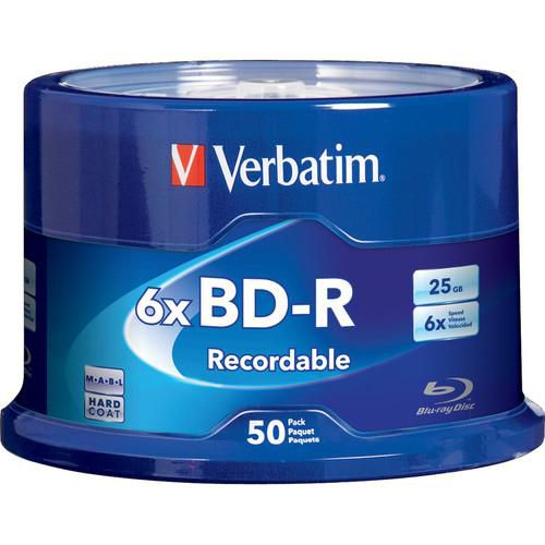 Verbatim 98397 W128482655 VERBATIM BD-R 25GB 16X WITH 