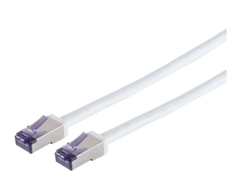 HIGH-FLEX Cat6a S/FTP White 5m