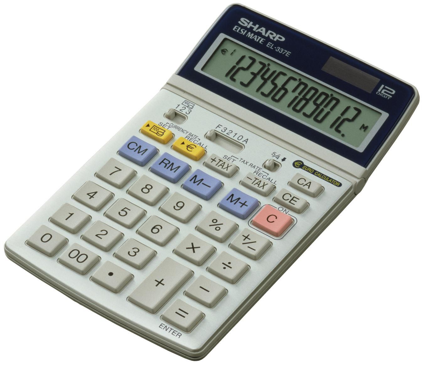 Sharp EL337C W128278042 El-337C Calculator Desktop 