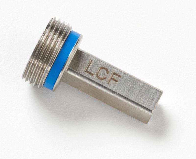 Tip adapter for LC bulkhead