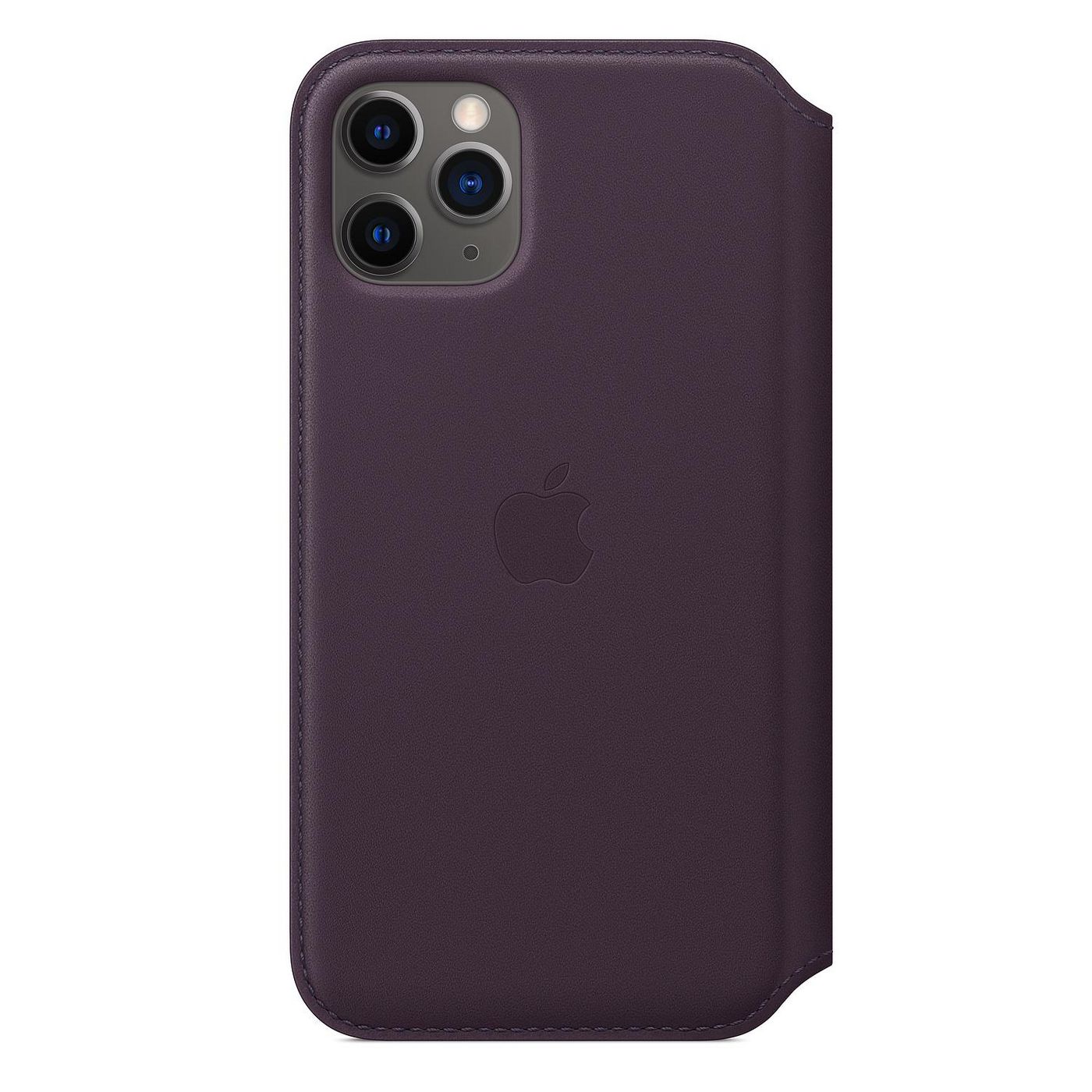 APPLE iPhone 11 Pro Leather Folio - Aubergine