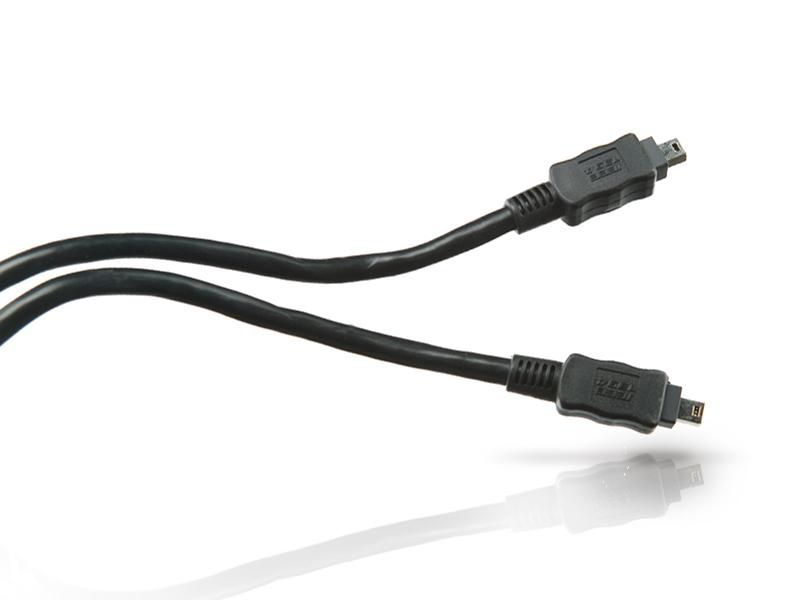 Conceptronic CC44FW18 W128559223 Firewire Cable 4-P 1.8M Black 